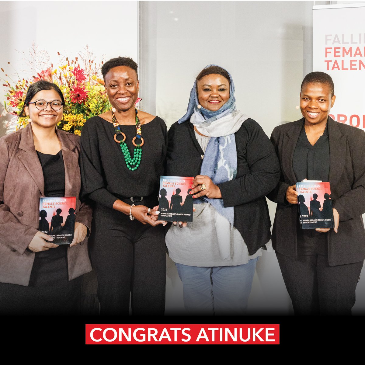 Congratulations to our SAPL PhD candidate Atinke Chineme for her recent award! 🎉 Atinuke is the recipient of the Women in Breakthrough Award 2023 in the Innovation Category. 🏆 Read more on UToday: news.ucalgary.ca/news/women-bre… #Congratulations #UCalgary #Award #SAPLalumni