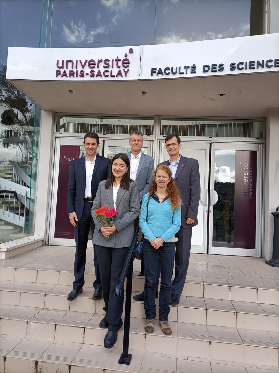 What a pleasure to visit my #almamater to assist as jury member at the thesis defense of <a href="/KarinaMukanova/">Karina Mukanova</a> <a href="/UnivParisSaclay/">Université Paris-Saclay</a> Well done, Karina, and good luck with your future research! #sportmanagement