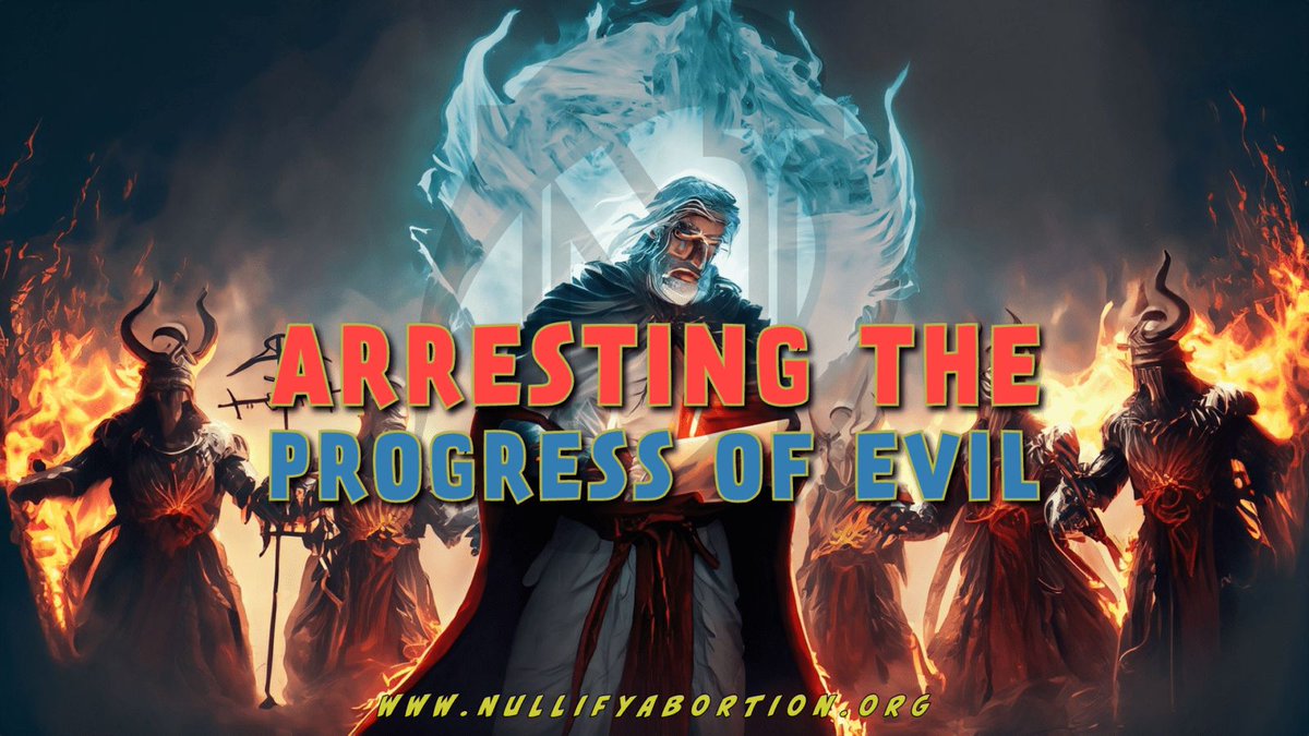 NullifyAbortion's tweet image. Learn the history, legal precedent, and theological underpinning of state #nullification along with how it can be used as an effective tool to #abolishabortion See link below or check out our website 👇