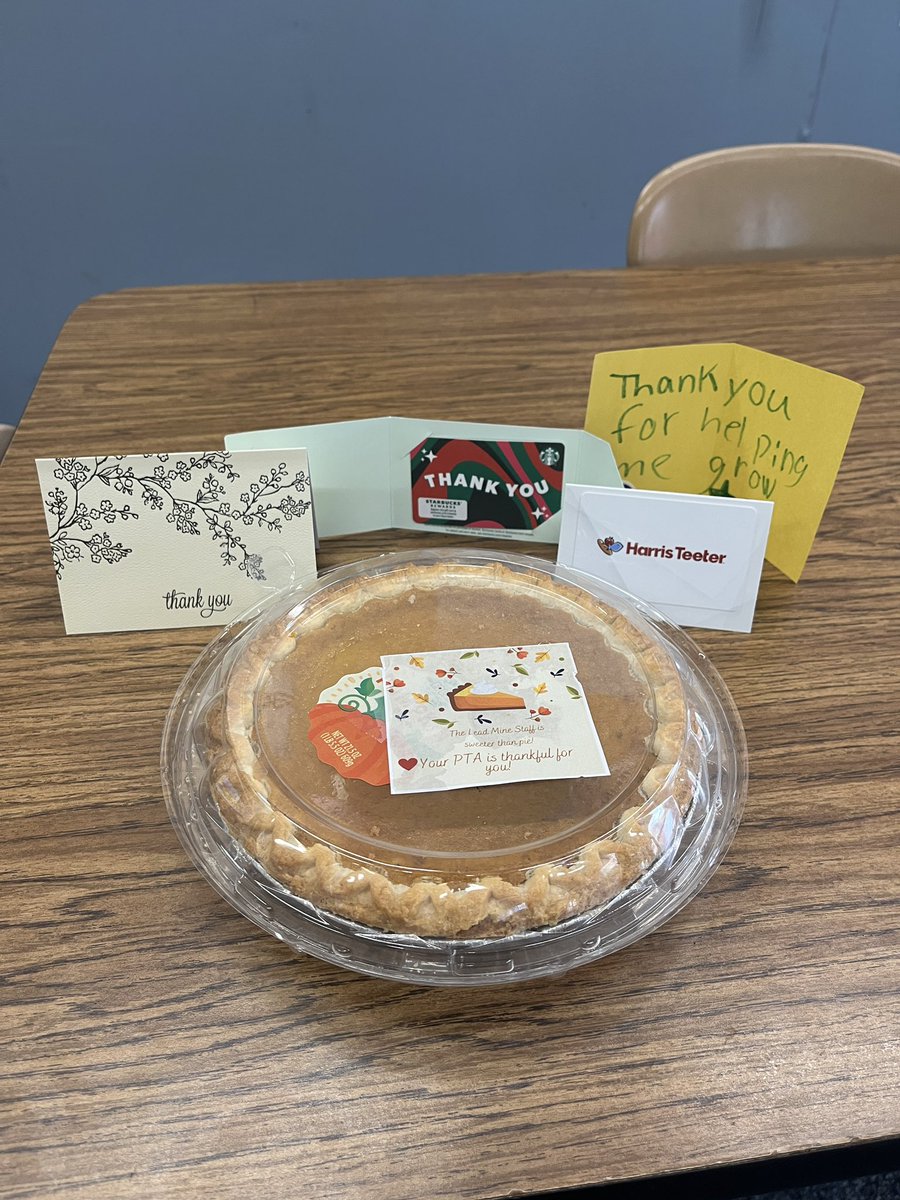 Thankful for our amazing PTA!!! <a href="/Lead_Mine_PTA/">Lead Mine PTA</a> <a href="/Lead_Mine/">Lead Mine Elementary</a> 💙💛🐆