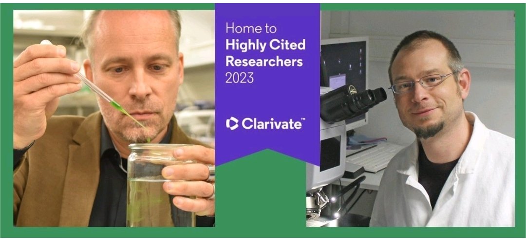 Two #HighlyCited2023 researchers <a href="/unibt/">Universität Bayreuth</a> makes us happy and  because both are from the #CRC1357 Microplastic core team we are 'happy as a clam' 😎. Congratulations Martin and Christian 💐 👍. @clarivate <a href="/dfg_public/">DFG public | @dfg_public@wisskomm.social</a>. More info in the press release uni-bayreuth.de/pressemitteilu…