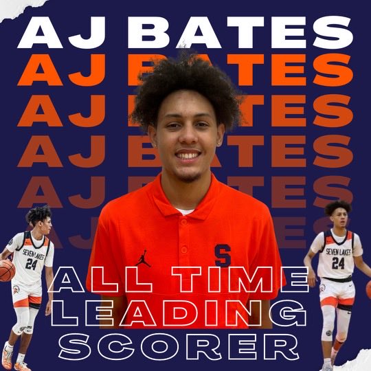 In today’s win, this young man became our all-time leading scorer! Congratulations ⁦@Ajbates_24⁩ Your ⁦@7LSpartanHoops⁩ team won pool D and will play in the platinum bracket at 5pm tonight. Our final 3 games will take place at La Joya High School