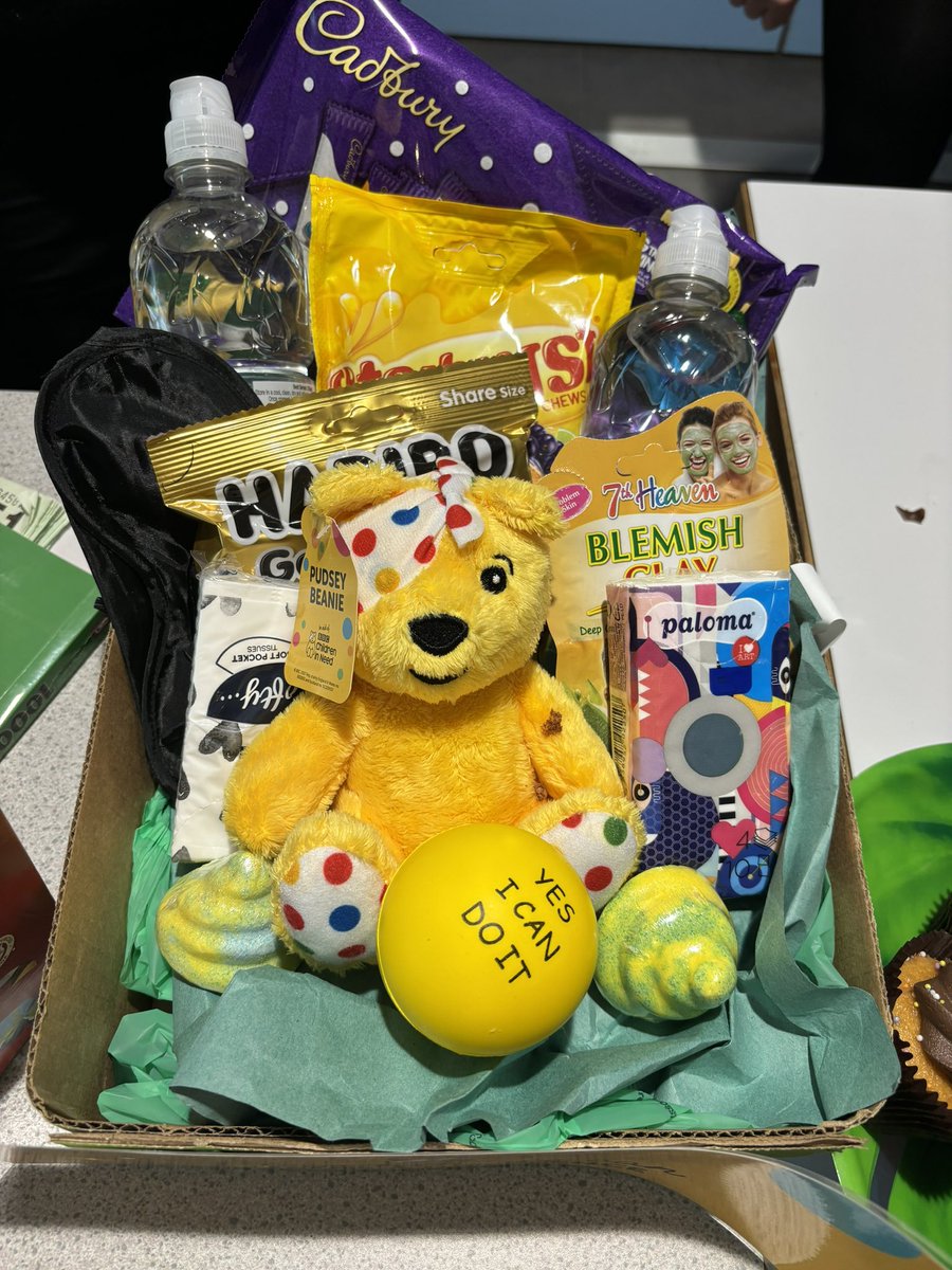 YCB_GivingClub's tweet photo. Ysgol Cwm Brombil year 11 team held a cake sale and raffle, raising a fantastic £450 for @BBCCiN #pudseybear https://t.co/PnwzVqix3Q
