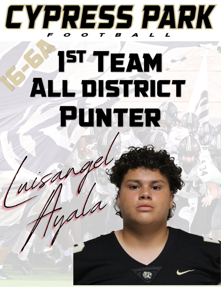 CyParkFootball's tweet photo. Congratulations Luis!
@CyParkAthletics @CypressParkHS
#RiseUp https://t.co/PWeUNGNxvs