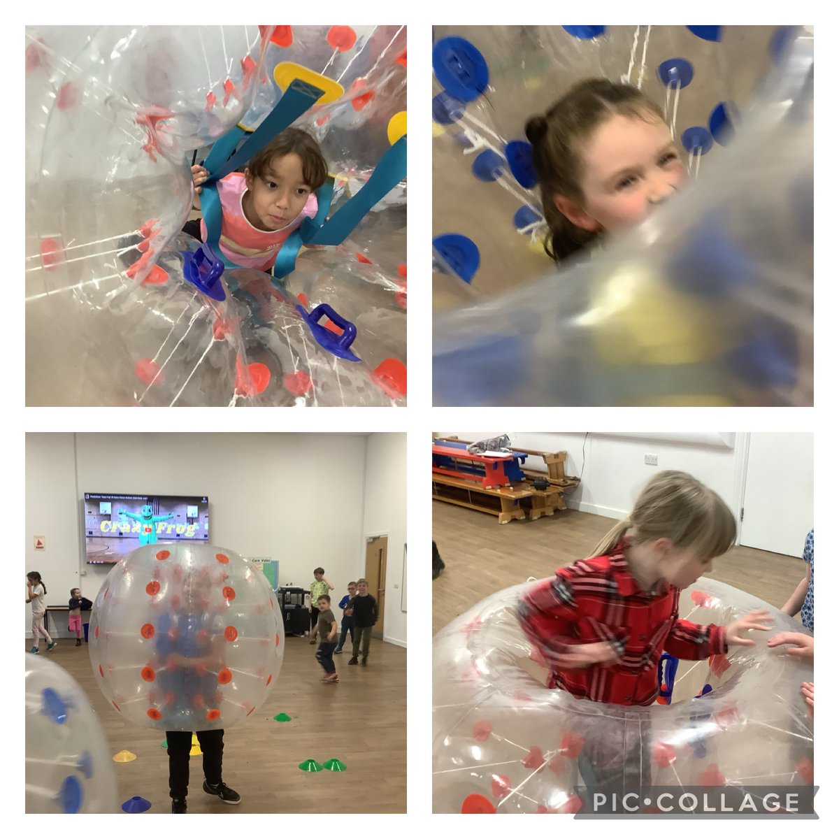 The children at Dove Bank Primary School have enjoyed their first Zorbing Club after school!