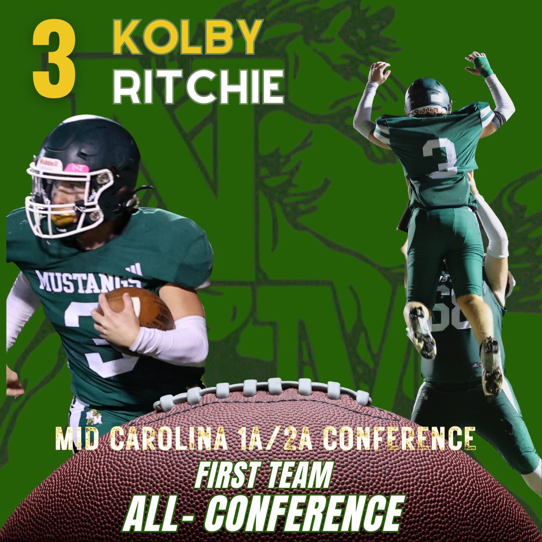 NMooreFootball's tweet photo. Congrats @KolbyRitchie https://t.co/fRIEtmOamX