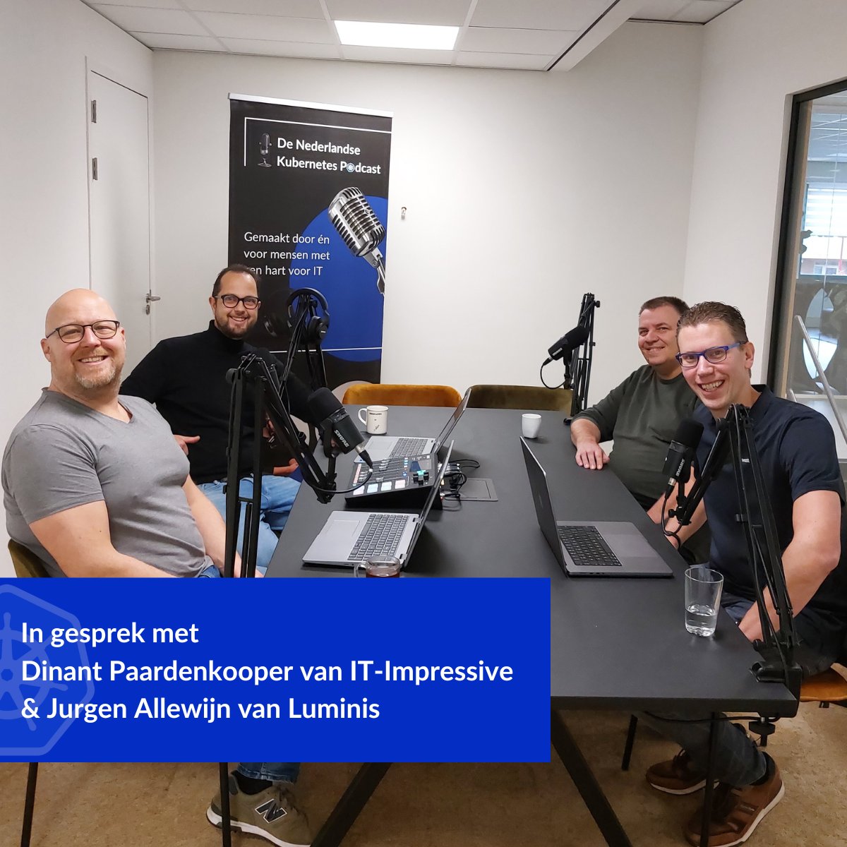 🚀✨ Binnenkort in onze podcast: Dinant Paardenkoper en Jurgen Allewijn nemen je mee op een reis door de wereld van #Kubernetes en #Azure! Ontdek de fascinerende ins en outs, inclusief een exclusieve kijk op de Kubernetes-implementatie bij de gemeente Amsterdam. Mis het niet!