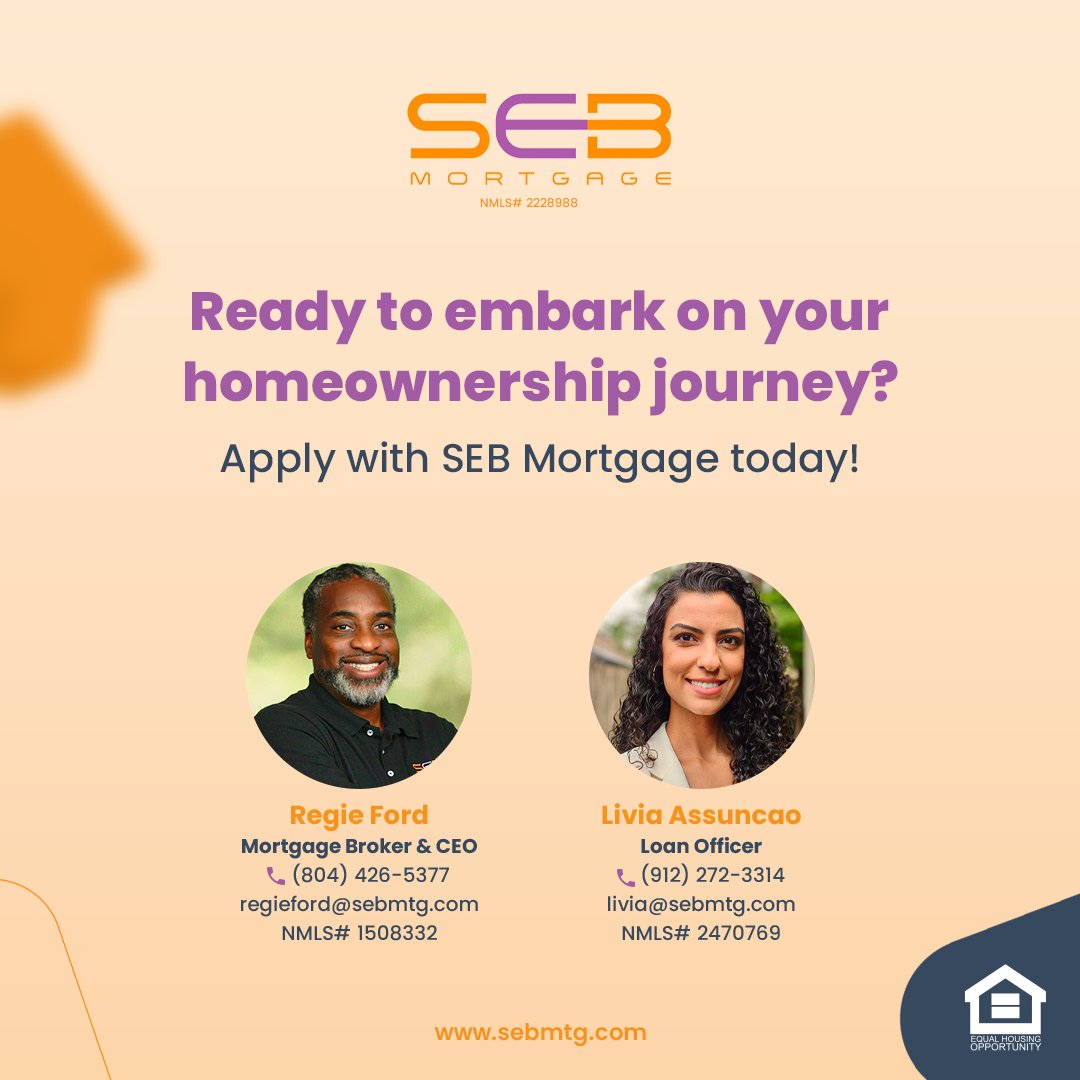 SEBMortgageLLC's tweet image. Remember, &apos;No Extra Fees for Exceptional Mortgage Services!&apos; Choose SEB Mortgage for your dream home. Let&apos;s make it happen together. Apply now! 

#SEBMortgage #NoAdditionalFees #YourHomeownershipJourney