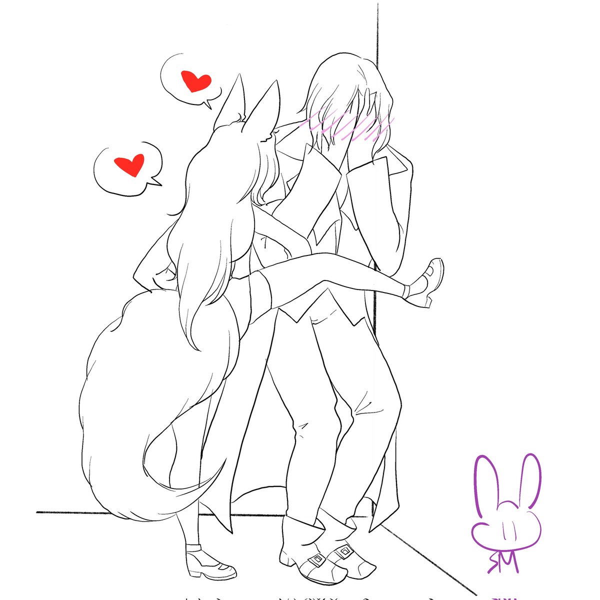 AggressiveB's tweet photo. Just sharing this funny doodle of me and my blm. https://t.co/JaVtWfn9hx
