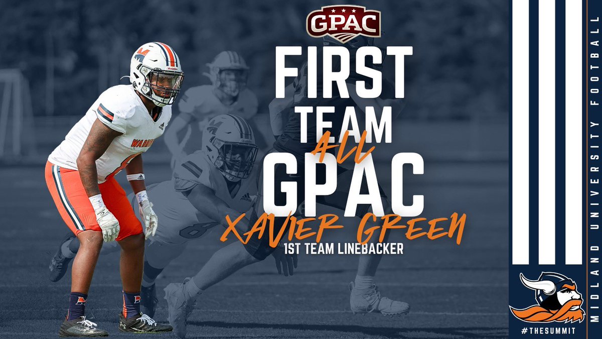 MidlandU_FB's tweet image. Xavier Green
1st Team LB
Senior
Houston, Texas