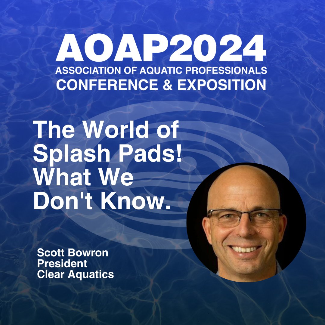 👉🎯 Splash pads are some of the most requested pieces of equipment for Parks and Recreation in North America 🌟🌍 Delve into the risks, simple operation, and requirements for understanding these beloved water playgrounds. 

Register now bit.ly/3LL6qR8  🌊💙  #AOAP2024