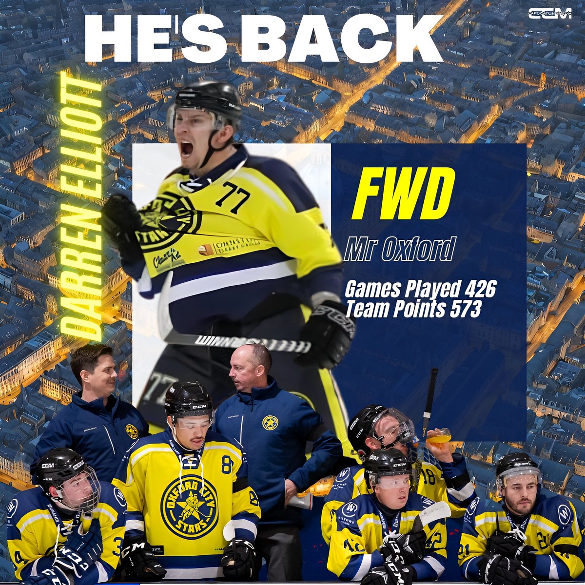 Return of the Legend 🏒⭐️

Forward and club legend #77 comes out of retirement to ignite the City Stars.

Web Article 👇
oxfordcitystars.com/post/legend-re…