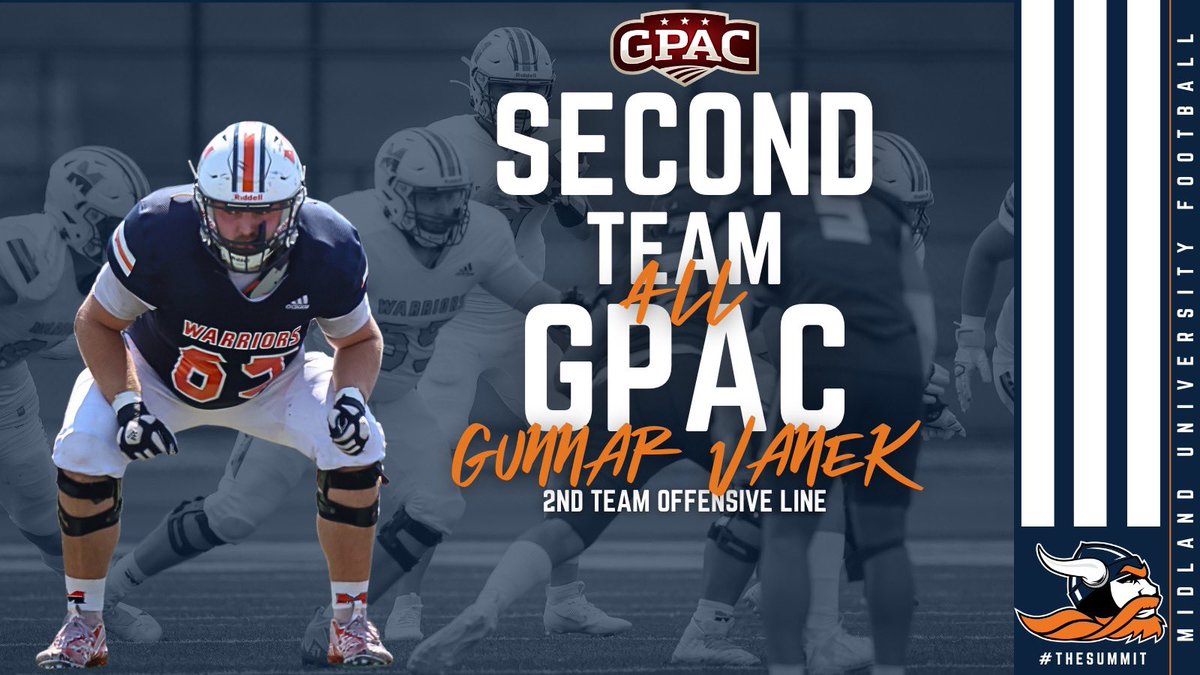 Gunnar Vanek 2nd Team OL Senior Prague, NE