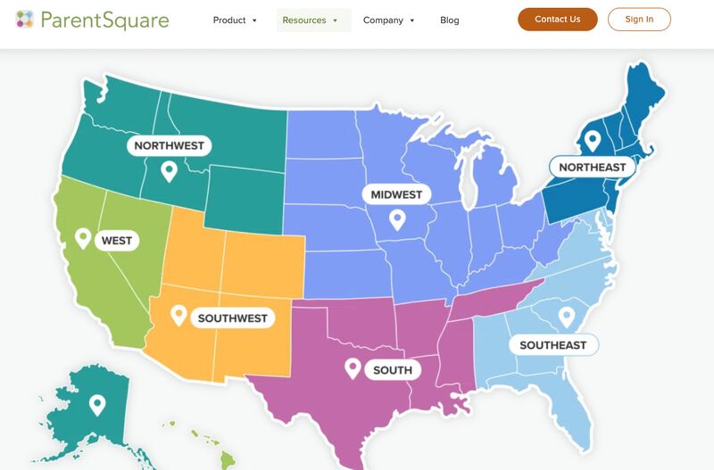 From coast to coast, ParentSquare is helping families and educators connect to ensure a bright future for all students. 🌎 Check out what customers are saying in your region! links.psqr.io/3R5nm8n