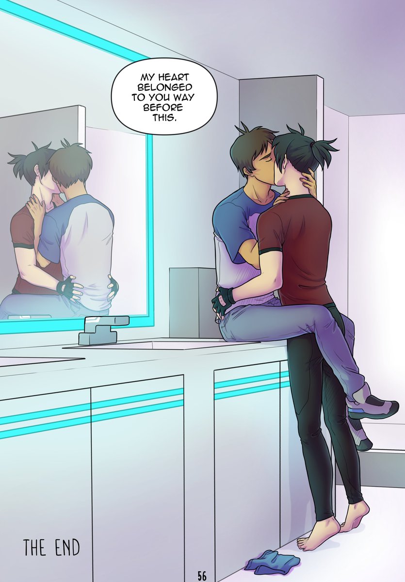 ErithEl's tweet photo. GONE Page 56 (FINAL).
(announcement below)
#klance #gonecomic https://t.co/ILcSzdcjiW