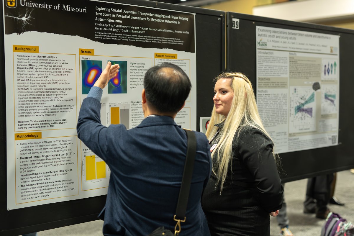 Mizzou Research (@mizzouresearch) on Twitter photo NextGen Precision Health is growing awareness for the exciting research happening across Missouri at the Society for Neuroscience conference in Washington D.C. The UM System is well represented with 24 poster presenters and panelists!
<a href="/SfNtweets/">Society for Neuroscience (SfN)</a> #SfN23 NextGen Precision Health is growing awareness for the exciting research happening across Missouri at the Society for Neuroscience conference in Washington D.C. The UM System is well represented with 24 poster presenters and panelists!
<a href="/SfNtweets/">Society for Neuroscience (SfN)</a> #SfN23