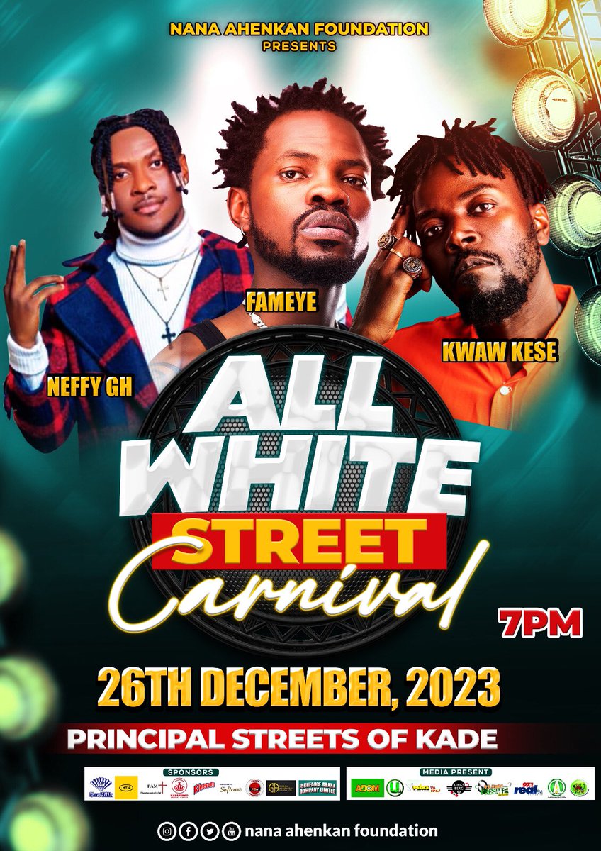 AsareJason1's tweet photo. Are you feeling bored already ahead this Christmas? Worry not. The CEO of Ahenkan Foundation is bringing you Joy through the X’mas impact festival 2023. It’s going to be a memorable one. See U there. https://t.co/wPpw0FofeO