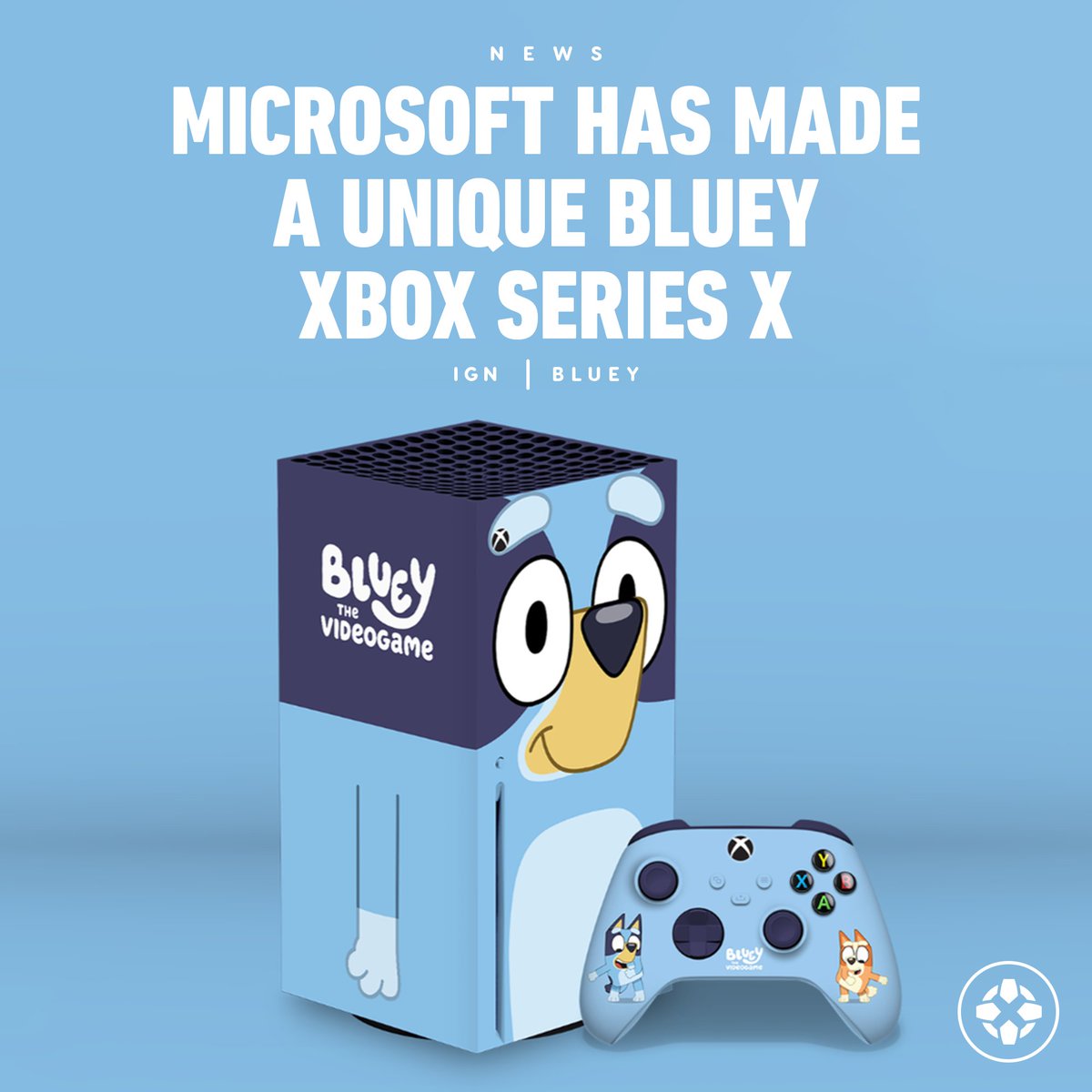 Confira o novo Xbox Series X inspirado em Bluey: o video game!