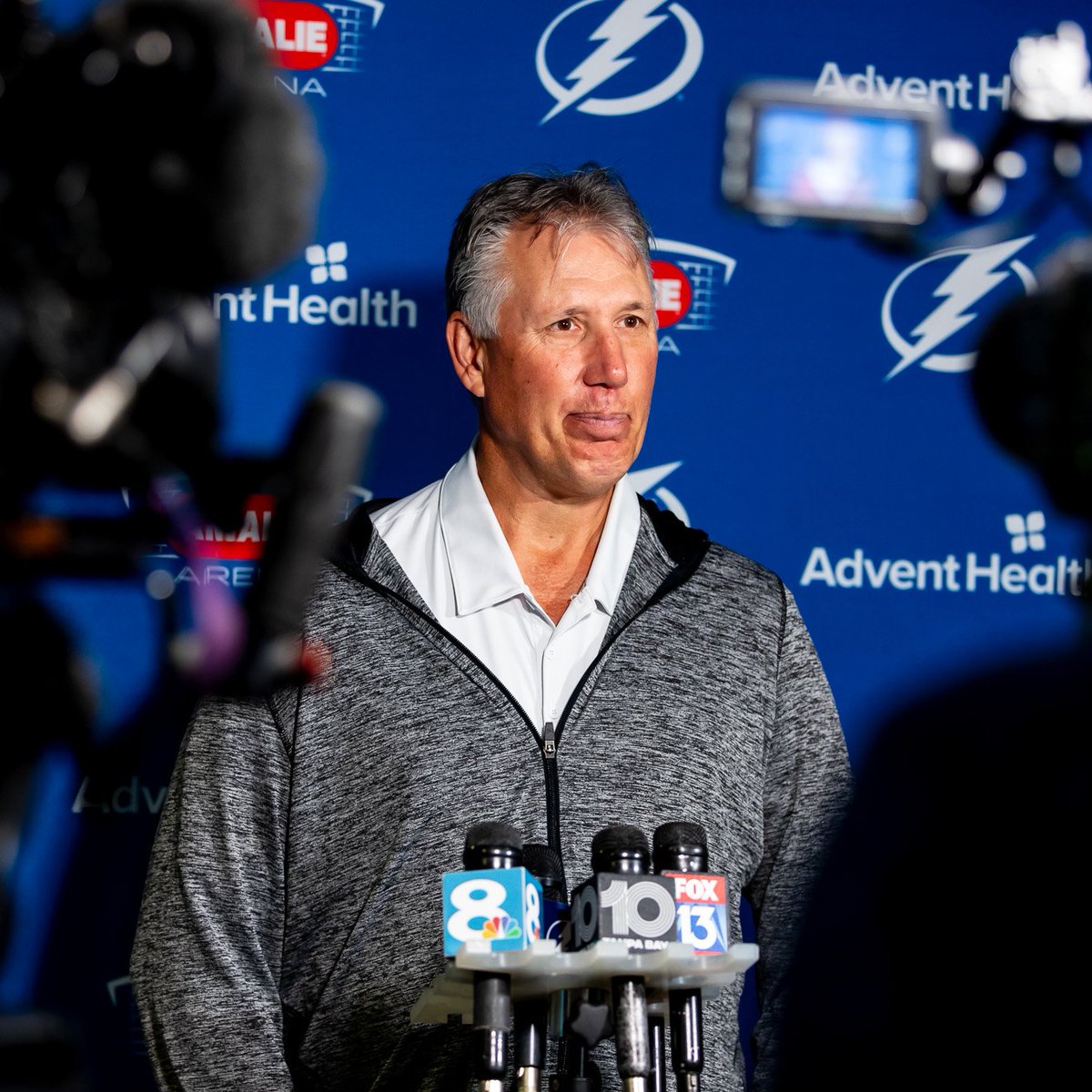 Dave Andreychuck on his selection to the Lightning Hall of Fame: "It's a really humbling honor." 

#GoBolts