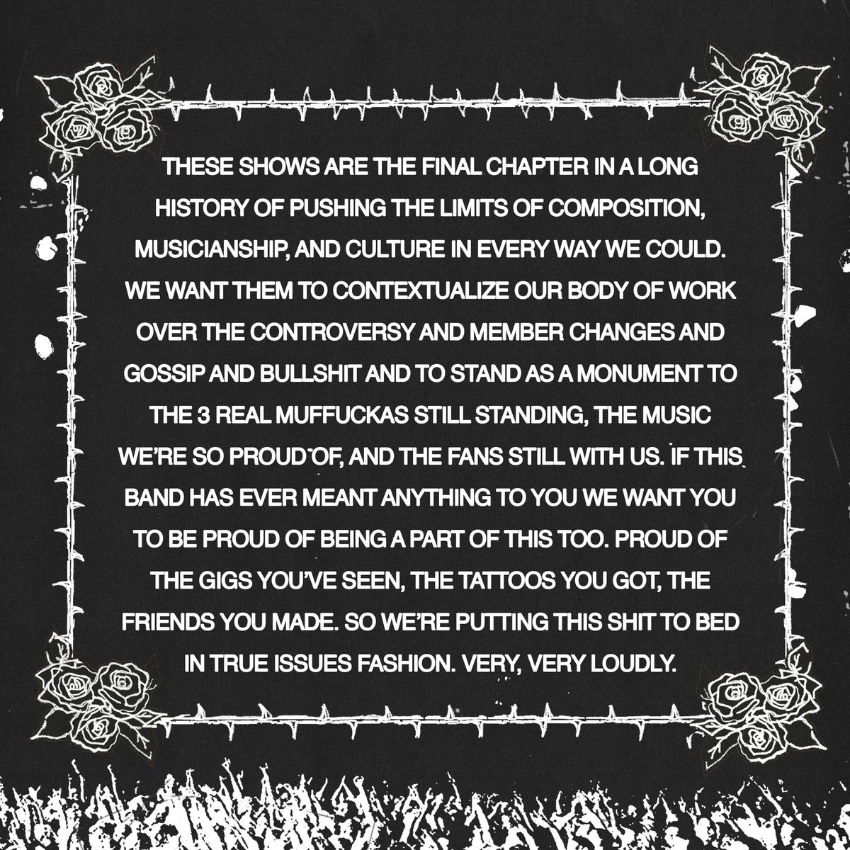 one last time 

Tickets onsale now @ issues.ffm.to/ixiimmxxiv