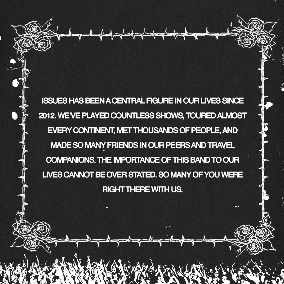 ISSUES tweet media
