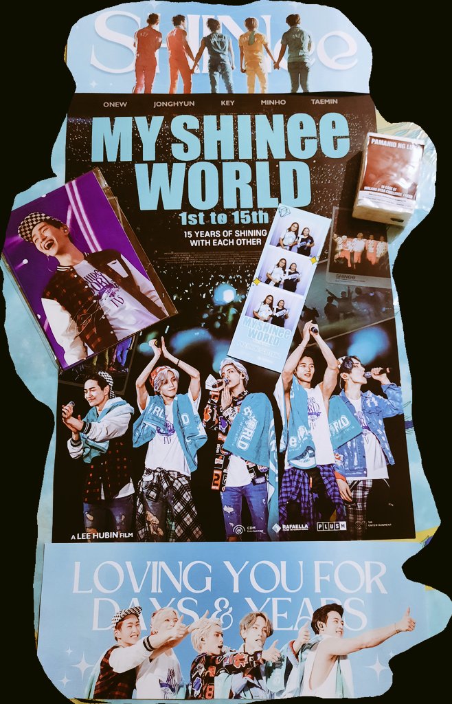 Jennki0514's tweet photo. Thank you My SHINee WORLD 1st to 15th. 
💎💎💎💎💎

#SHINee 
#Onew
#JongHyun
#Key
#Minho
#Taemin https://t.co/zZpeIm7XT1