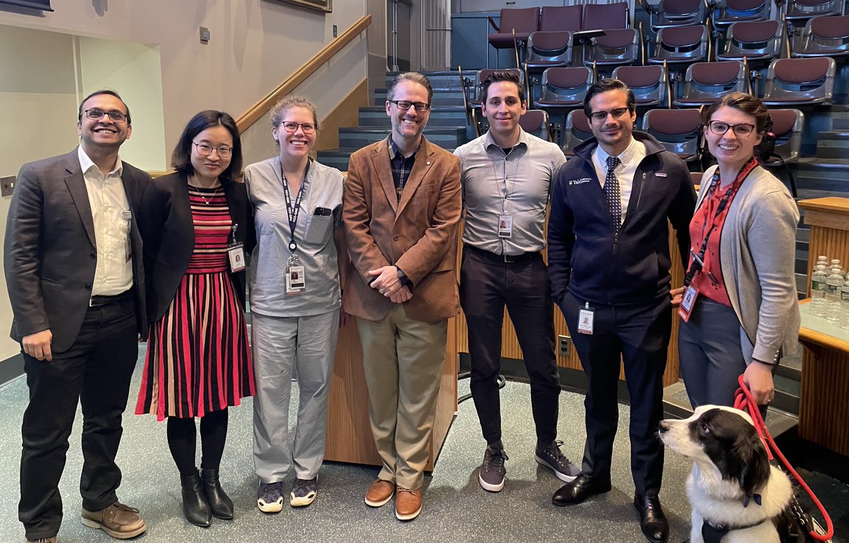 Thanks to Justin Bishop, MD of @UTSWNews, for presenting our #Pathology Grand Rounds this week on, “Newly Defined &amp; Recently Defined Salivary Gland Tumors.” Here is Dr. Bishop with his hosts, the Chiefs of
<a href="/YalePathRes/">Yale Pathology</a>. #CancerResearch <a href="/YaleMed/">Yale School of Medicine</a> <a href="/YaleCancer/">Yale Cancer Center</a>