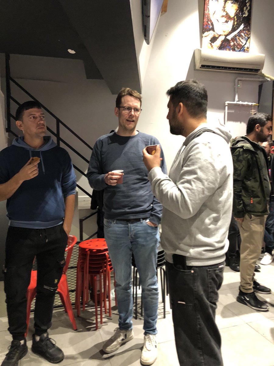 AyseKulabas's tweet photo. ICP @dfinity team is at @altcointurk @altcointurkbase 

#ICP happiness is everywhere ♾️🚀😊👏

#ICPArmy #ICPeople #dfinity #kriptocuma #ICPhubkriptocuma @icphubturkey #devconnect #devconnectistanbul https://t.co/QQHTjokC5t