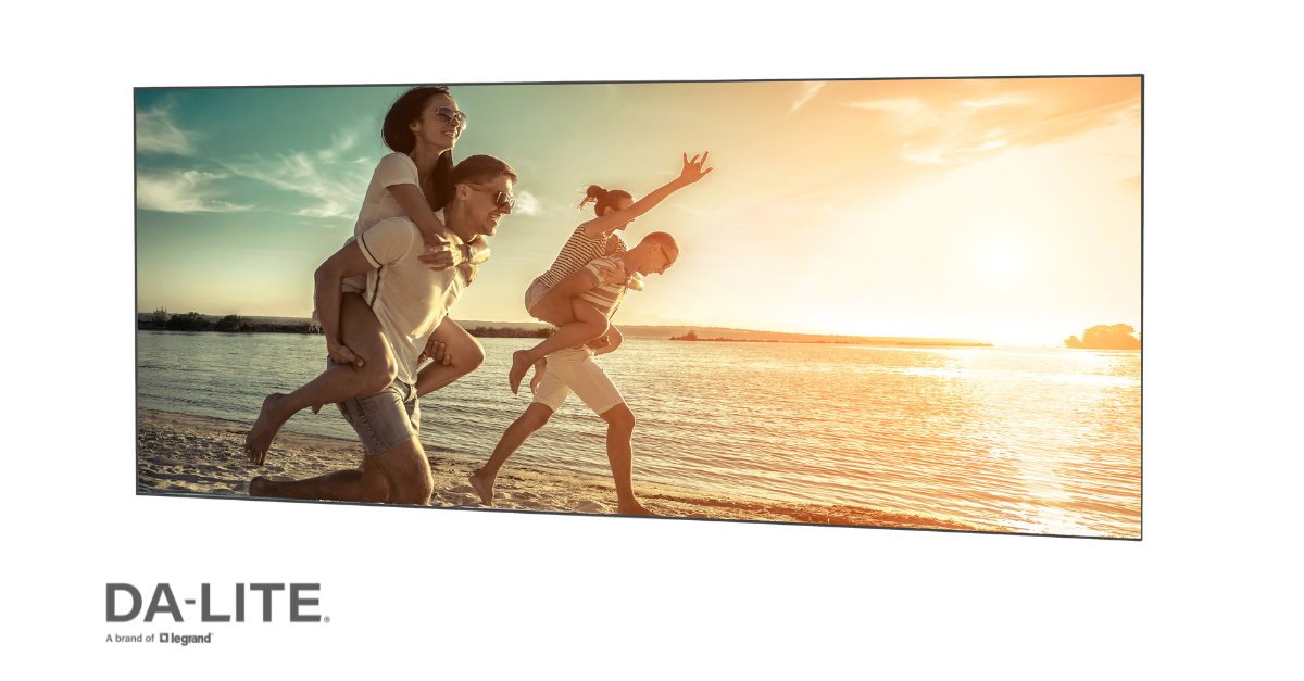 Shoutout to AV Technology Magazine for featuring our UTB Contour 21:9 Ultrawide Format Fixed Frame Screen in its list of 'Products that Enable Collaboration'! Check it out: ow.ly/upRr50Q8106

Learn more about the UTB Contour: ow.ly/egN250Q8105