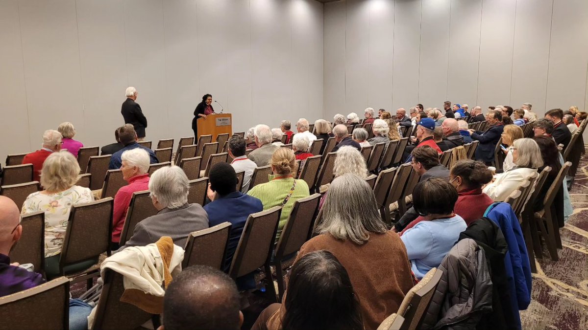 StevenBalke's tweet photo. @diocesechicago Convention is underway! #DioChi23 https://t.co/oA7CQhBNRn