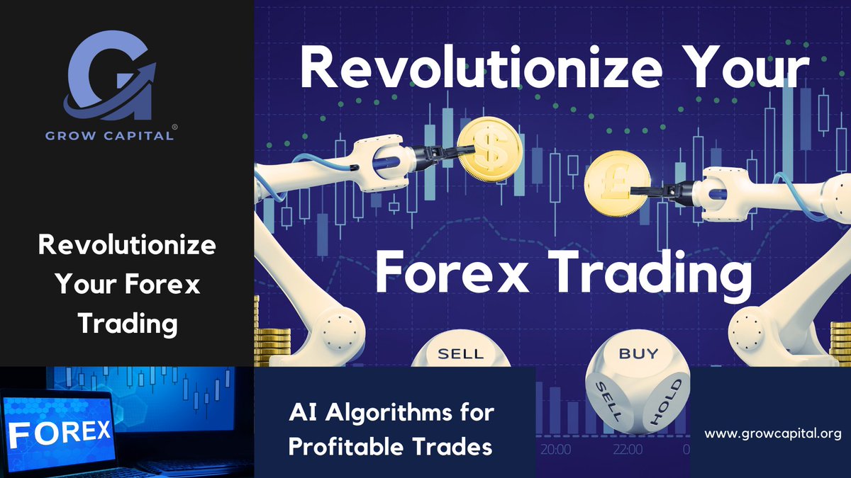 GrowCapitalLtd's tweet photo. We are excited🥳 to announce the launch🚀 of our new AI algorithms for profitable forex trading!

 Revolutionize your trading 🤩 experience with Grow Capital.

👉Visit our website https://t.co/GbESz61vht for more information. 

#forex #trading #AI #growcapital #investment https://t.co/DSt9hR6mNL