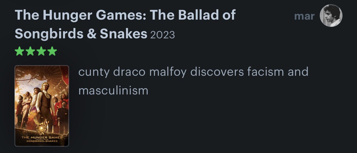 magicallymicah's tweet photo. Getting ready for the movie based on the letterboxd reviews https://t.co/vLcmWBlnGp