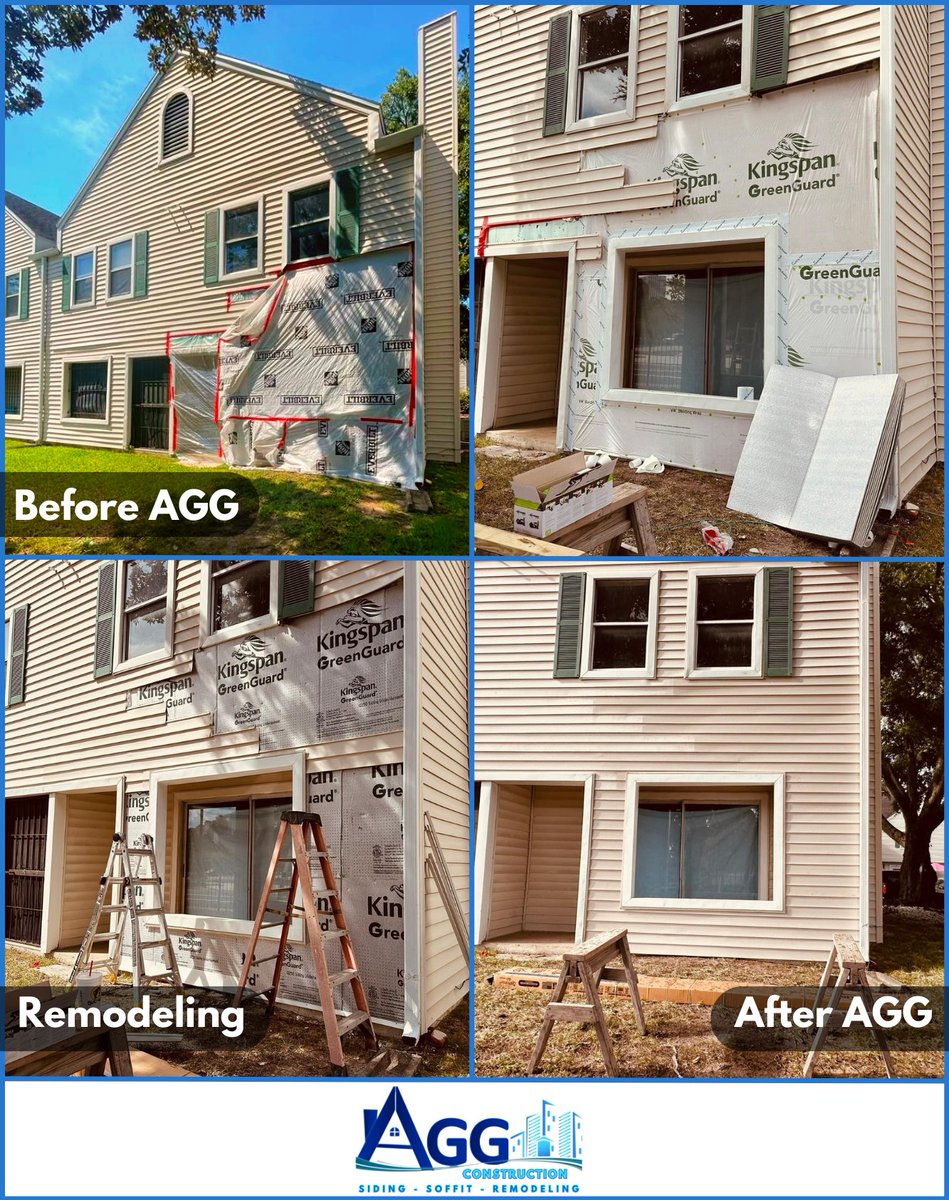 agg_corp's tweet photo. Get your home holiday-ready! Revamp your house's exterior before Christmas with our remodeling and siding services. Let your home sparkle this festive season. Contact us to transform your space before the holidays! 🎄 #HolidayRenovation #Remodeling https://t.co/cIeZ8qmkL7