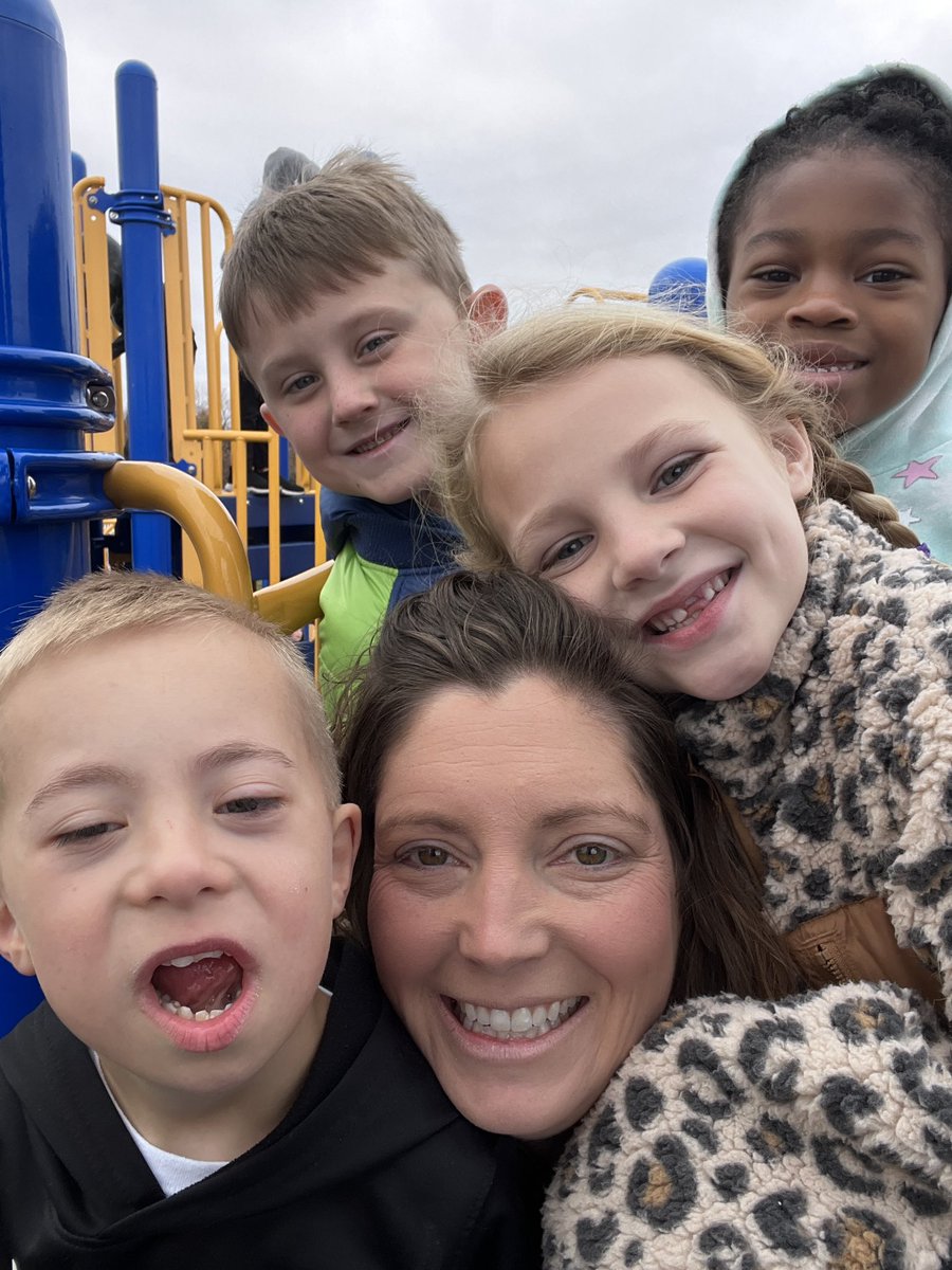 At extra recess, you take selfies!