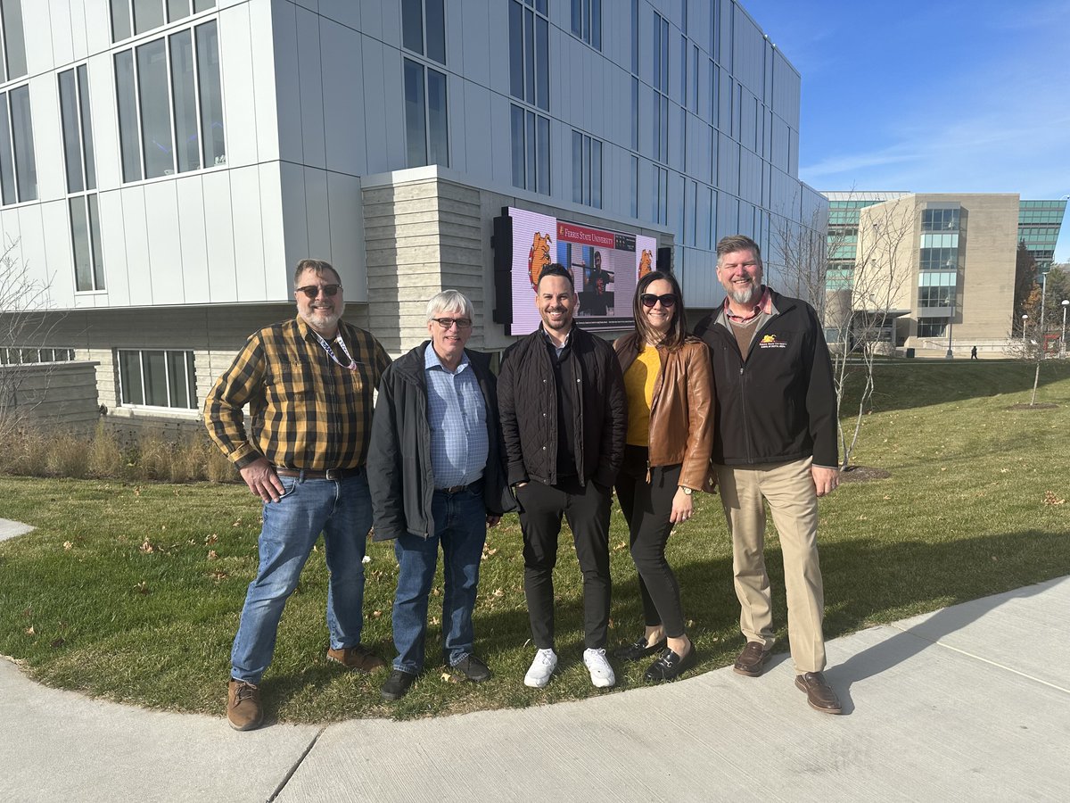 Michigan Association of Broadcasters (@mibroadcasters) on Twitter photo This week, MAB staff had a tour of Ferris State University's new Center for Virtual Learning which houses the School of Digital Media. FSU also recently launched a Broadcast Engineering minor degree to train new talent for careers in broadcast engineering. <a href="/FerrisState/">Ferris State Univ.</a> This week, MAB staff had a tour of Ferris State University's new Center for Virtual Learning which houses the School of Digital Media. FSU also recently launched a Broadcast Engineering minor degree to train new talent for careers in broadcast engineering. <a href="/FerrisState/">Ferris State Univ.</a>