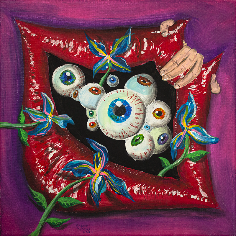 Now live, go place a bid!

"Describe what you see"
👁️👁️

🗨️I want to tell you, but I can't as I'm not quite sure what I am looking at.
I'll attempt to put it into words, but I can only speak in colors, shapes, and shadows.🗨️

12"x12" acrylic on canvas
1/1 0.1 $ETH
link ⬇️