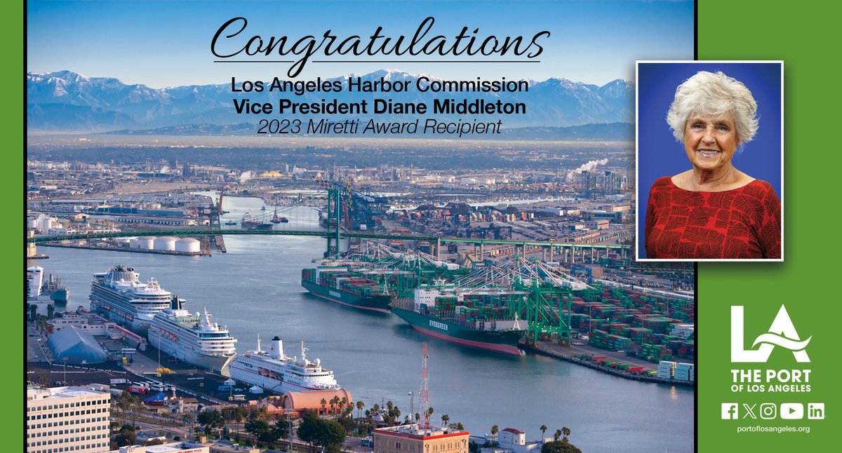 Port of Los Angeles tweet media