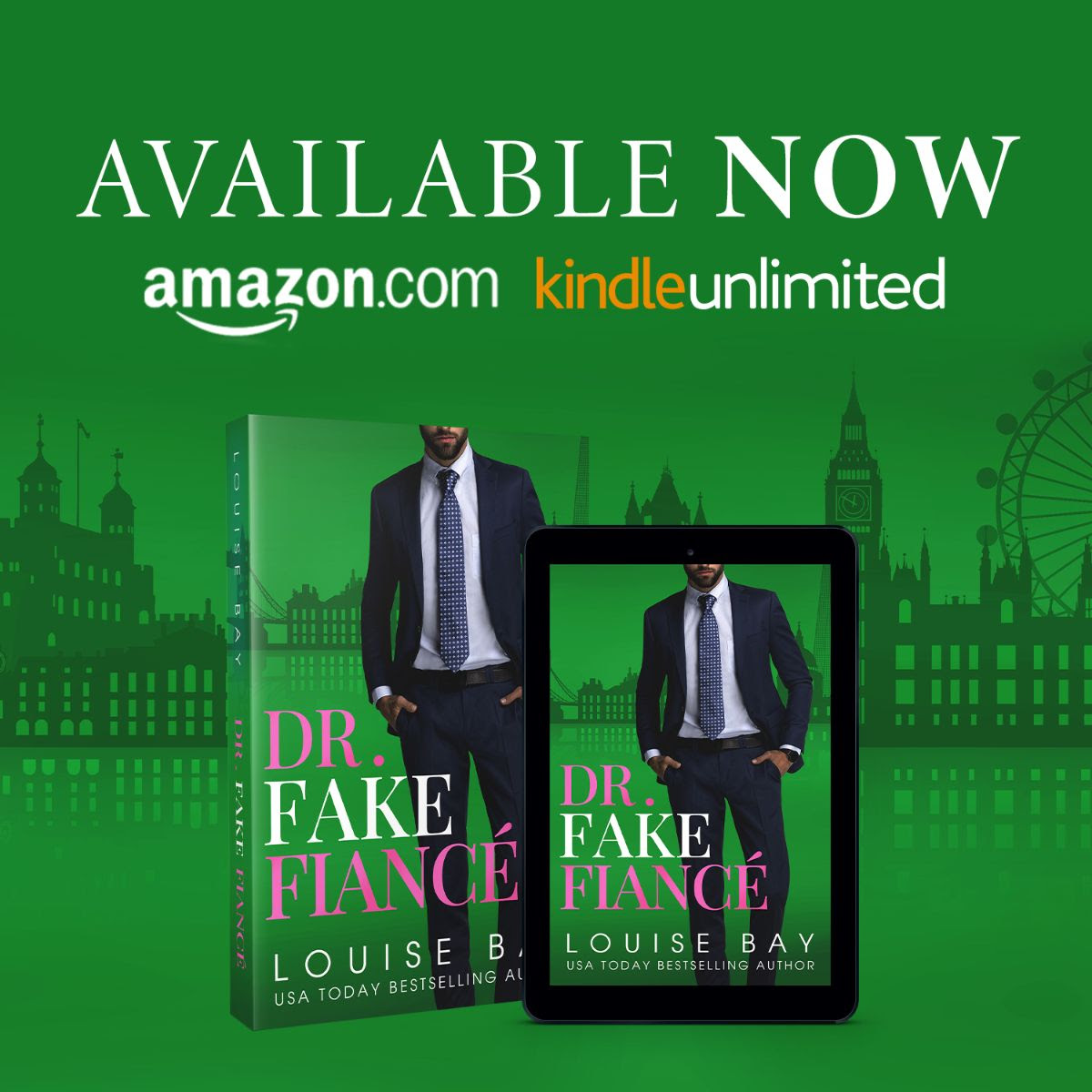 #NEW This was a fabulous read. I enjoyed it from the first page until the last. The writing was captivating - Dr. Fake Fiancé by @louisesbay #DoctorsSeries geni.us/AwjK