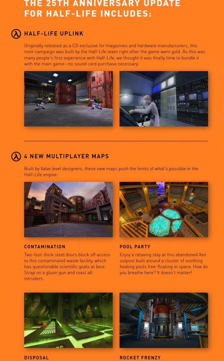 Half-Life's big 25th anniversary update includes four new multiplayer maps  and much more