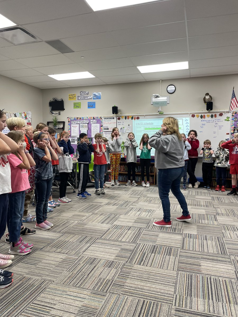 So proud of these brave 5ths for taking a risk and participating in the spelling bee today! Our 8 finalists are excited to compete against 6th graders in December! @J_Huster4 <a href="/ayerelementary/">Ayer Elementary</a>