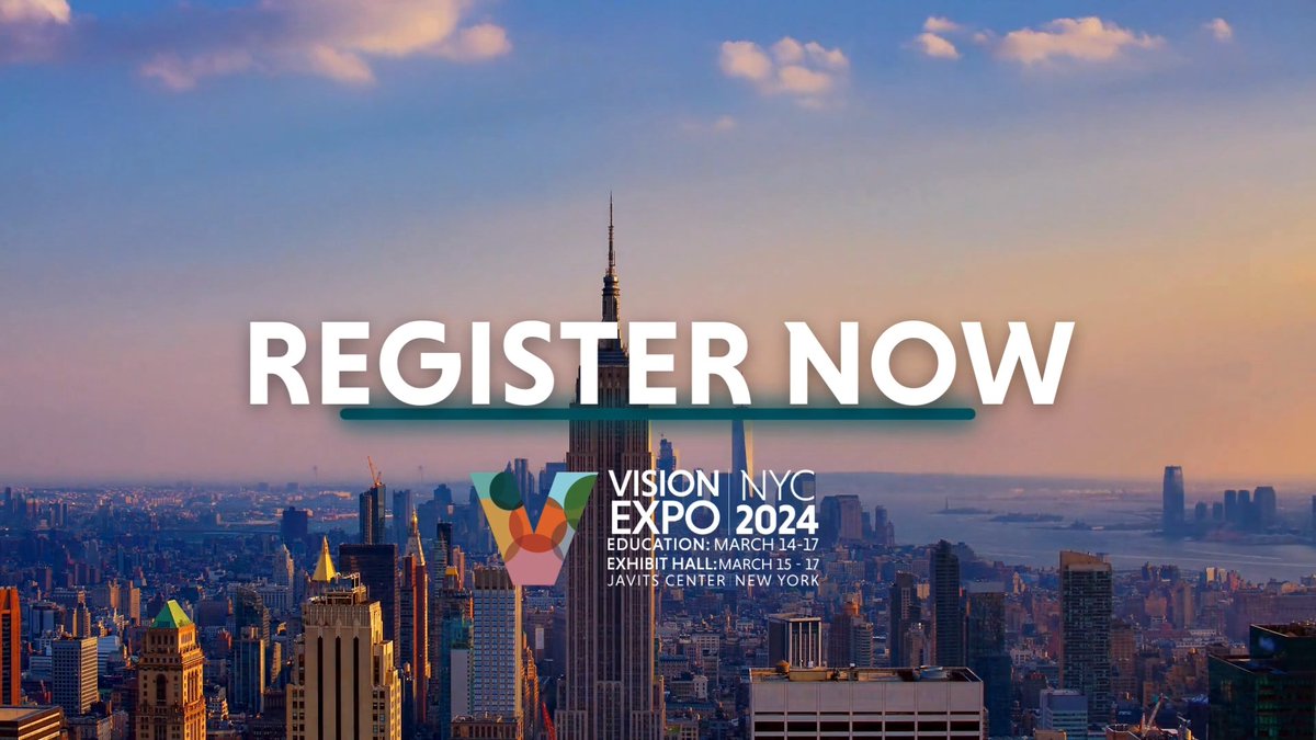 Vision Expo East 2024 New York USA, 14-17 Mar 2024