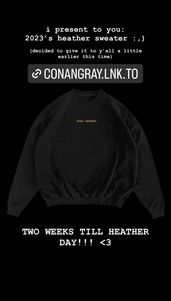 conan gray updates tweet media