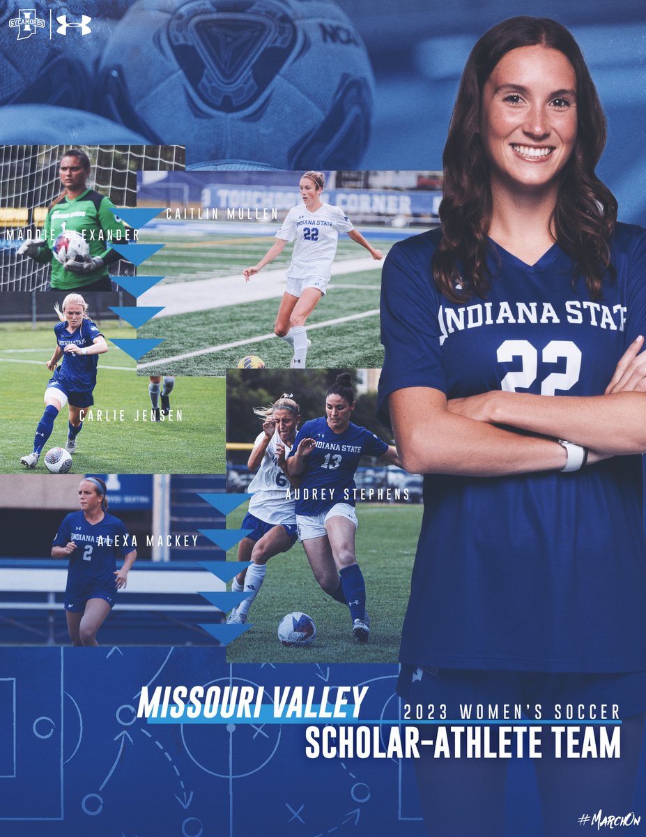 Five Sycamores named to the 2023 #MVCSoccer Scholar-Athlete Team

sycamor.es/3SKgw9g

#MarchOn