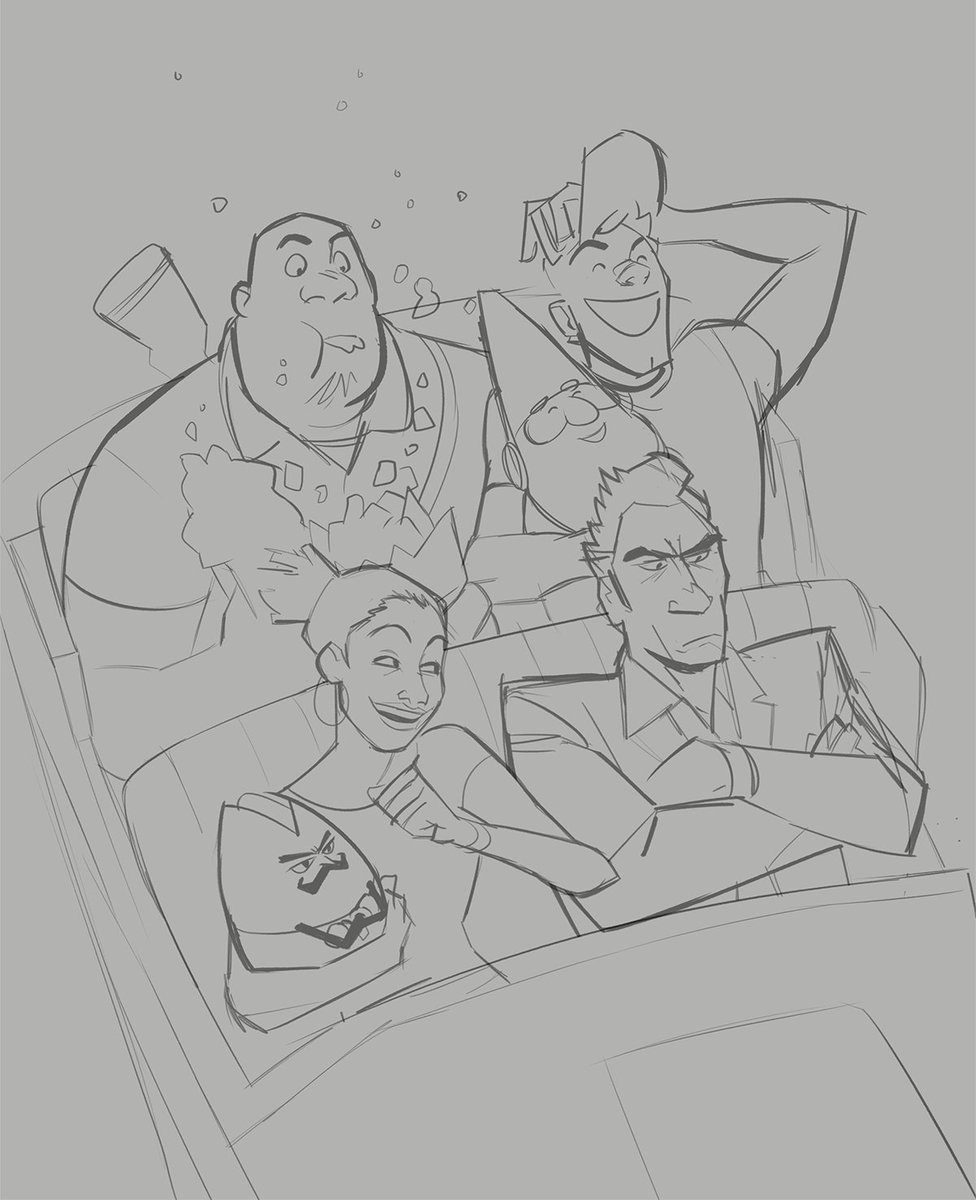 flapdoodlez's tweet photo. another sketch vs final cause these are fun :D https://t.co/ZBmtav1ieQ