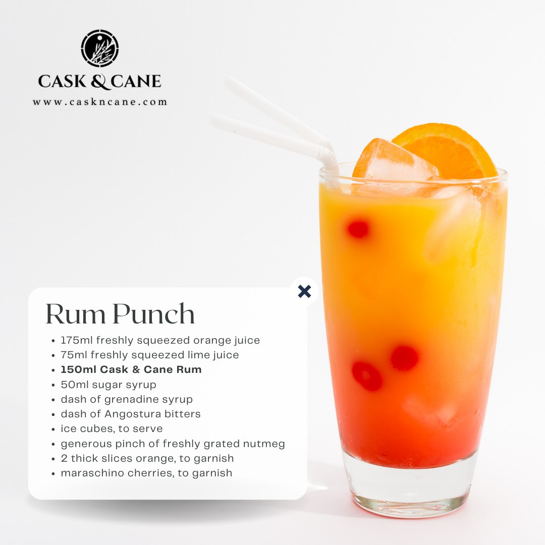 Talk about a yummy drink, try our 'Rum Punch'!

Grab a bottle of Cask & Cane, mix it, and enjoy! 🍹

#caskncane #darkrum #caribbeanrum #blackowned
#veteranowned #exclusiverelease #shopblack #reimaginedrum #drinksstagram #passionspirits
#rumlovers #rum