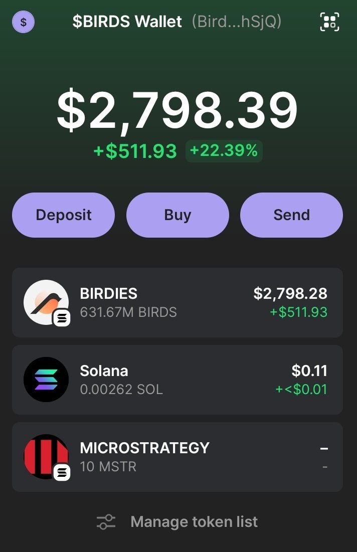 BirdiesOnSol's tweet photo. GM $BIRDS getting ready again to make waves 👋, $BIRDS on everyone Lips soon 🔥
Now Airdrop Season, get ready, tag solana communities that's worthy
#Bonk #RBT #Worm #Cbet #Myor
#Donk https://t.co/6ghBNFO9QD