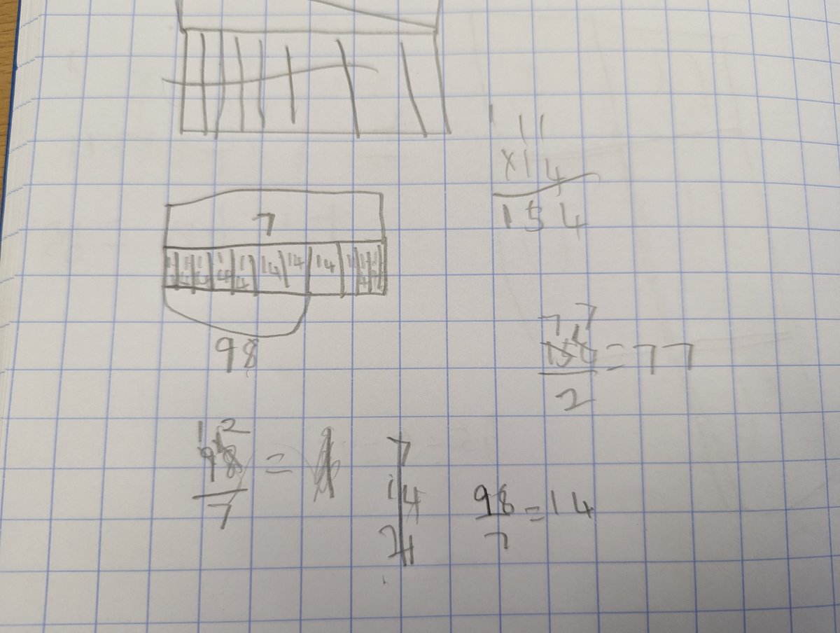 ectonbrookpri's tweet image. It's @WhiteRoseEd Barvember this month and Year Six have been using bar models to solve problems. Have a look at our strategies and see how useful they can be in helping to visualise maths. We love bar models! :-) @Zoe_Hall29 @NPATrust #barvember
