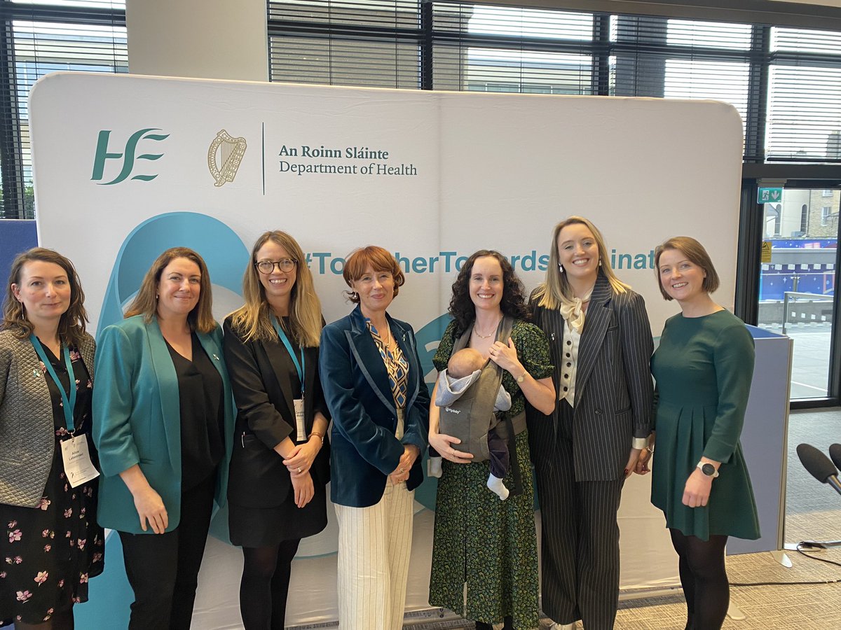 #TogetherTowardsElimination what a great day at @roinnslainte at the launch of the date Ireland hopes to eliminate cervical cancer! @NSShse