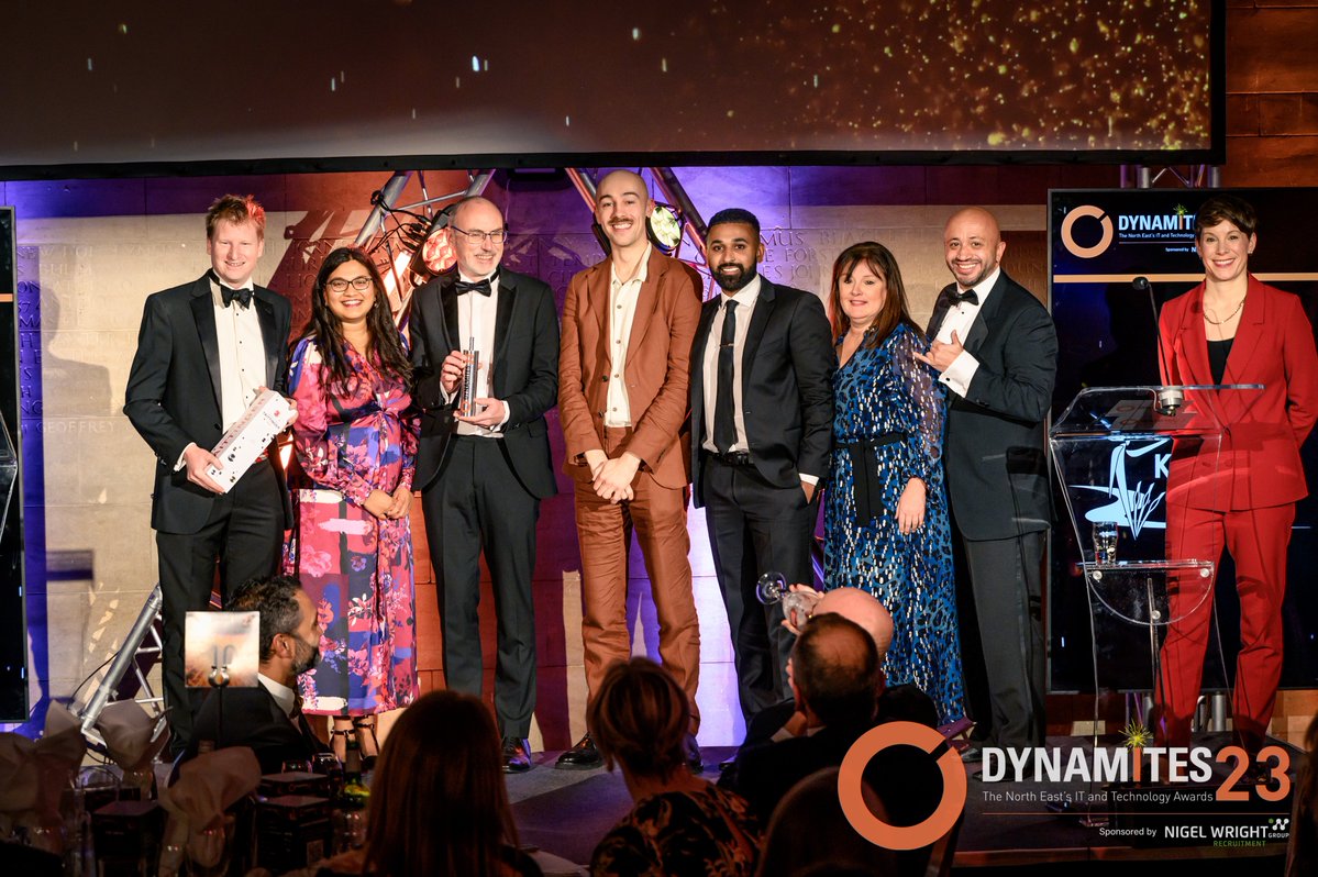 Thrilled to announce we secured 'Project of the Year' at <a href="/dynamonortheast/">Dynamo North East</a>. Our commitment to sustainability in tech was commended, reaffirming our dedication to shaping a greener future. Also big congrats to Dylan Jones for achieving ‘Rising Star’ at the <a href="/YEPForum/">Young Energy Professionals Forum</a> awards🏆