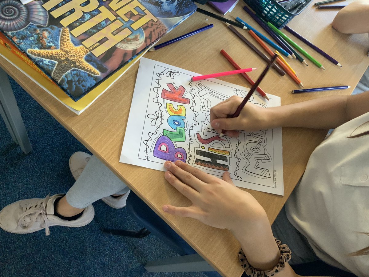 Y6RDPS's tweet photo. @y6rdps took part in a range of activities for Black History Month learning about the lives of individuals involved in the civil rights movement https://t.co/SCh7s7Xq83